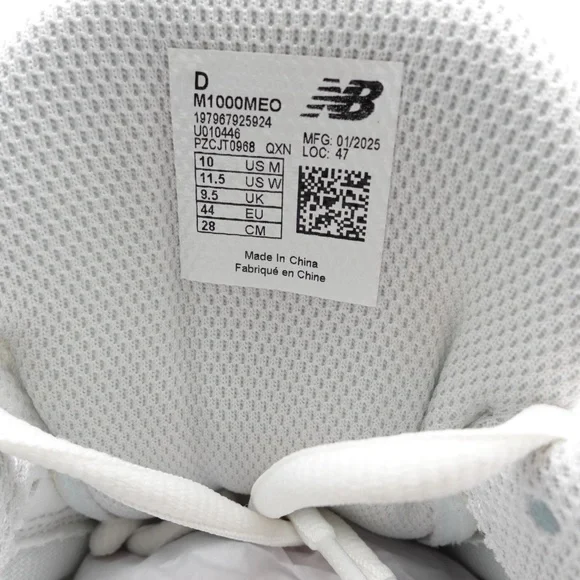 NEW New Balance 1000 Sneakers Men's M1000MEO Dark Olivine/Sea Salt - Picture 10 of 16